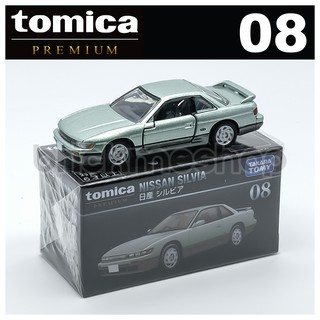 รถเหล็ก TOMICA PREMIUM 08 NISSAN SILVIA (ของแท้)