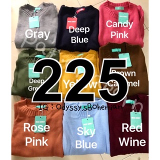 245-พร้อมส่งครบสีจ้า sweater งานแท้miss sumey