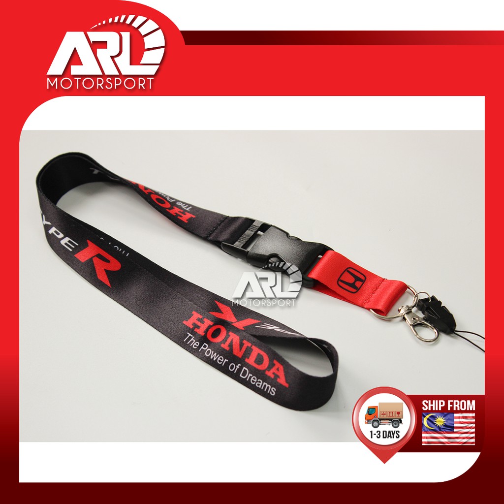 Toyota Honda สายคล้องคอ Lanyard Car Auto อุปกรณ์เสริม ARL Motorsport