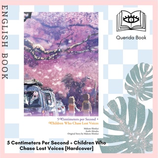 [Querida] หนังสือภาษาอังกฤษ 5 Centimeters Per Second + Children Who Chase Lost Voices [Hardcover] by Makoto Shinkai