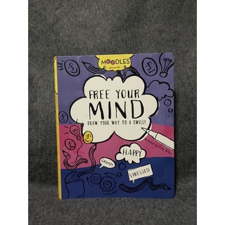 หนังสือ ENG. - (liked new) Free Your Mind : Draw Your Way to a Smile - Emily Portnoi Moodles