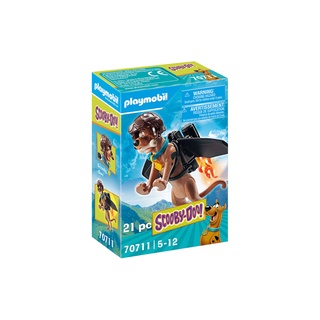 Playmobil 70711 SCOOBY-DOO! Collectible Pilot Figure แอ็คชั่นฟิกเกอร์ สคูบี้ดู! ชุดนักบิน