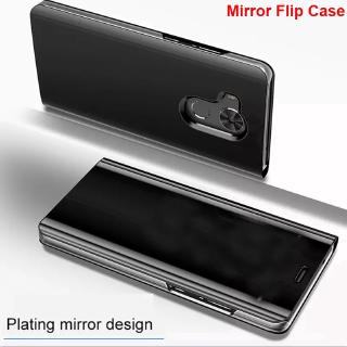 Mirror Flip Casing Asus Zenfone Max Pro (M2) ZB631KL Phone Case Full Protection Back Cover