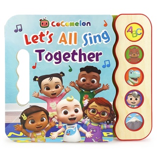 ใหม่ล่าสุดพร้อมส่ง Cocomelon Lets All Sing Together by Cottage Door Press  หนังสือเสียงภาษาอังกฤษ