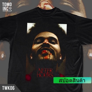 ROUND คอลูกเรือแฟชั่น เสื้อยืด พิมพ์ลาย Tomoinc THE WEEKND NOSE BLEEDING สําหรับผู้ชาย-4XL