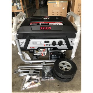 เครื่องปั่นไฟ เครื่องกำเนิดไฟฟ้า เบนซิน 15 แรงม้า 5500 วัตต์ ระบบกุญแจสตาร์ท Gasoline Generator ยี่ห้อ XYLON รุ่น 6800KS