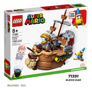 Lego 71391 Super Mario : Bowser’s Airship Expansion Set