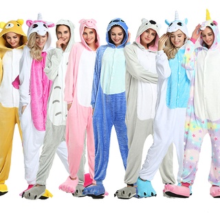 Kigurumi Stitch Totoro Pikachu การ์ตูน Onesies เด็ก เด็ก สัตว์ จั๊มสูท เด็กผู้หญิง เด็กผู้ชาย คอสเพลย์ ชุดนอน เครื่องแต่งกายคอสเพลย์