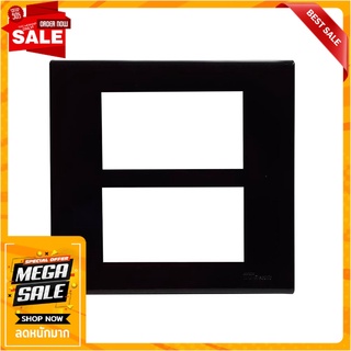 หน้ากาก 6 ช่อง CT ELECTRIC A-106 (B) อุปกรณ์ปลั๊กและสวิตช์ WALL PLATE CT ELECTRIC A-106 6 GANG BLACK