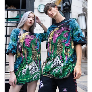 เสื้อยืดOVP NREZ x Fake out  Dragon