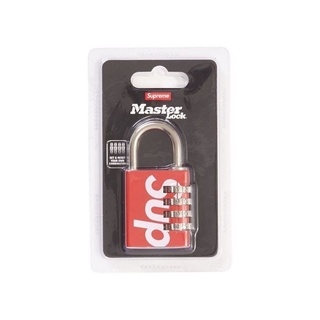 SLUM LTD - Supreme Masterlock Numeric Lock Red