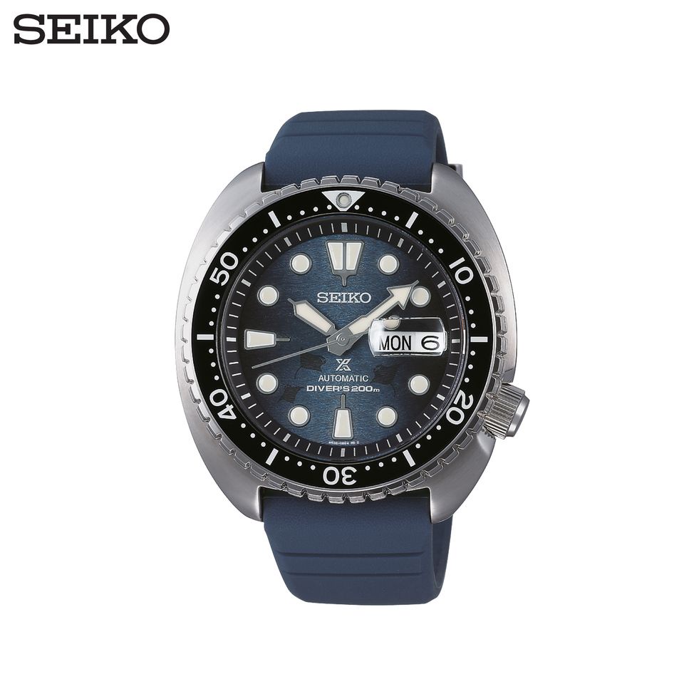 นาฬิกาข้อมือ SEIKO "Prospex King Turtle Save the Ocean" Special Edition Automatic Men's Watch (SRPF77K) (ขนาด 45 mm.)