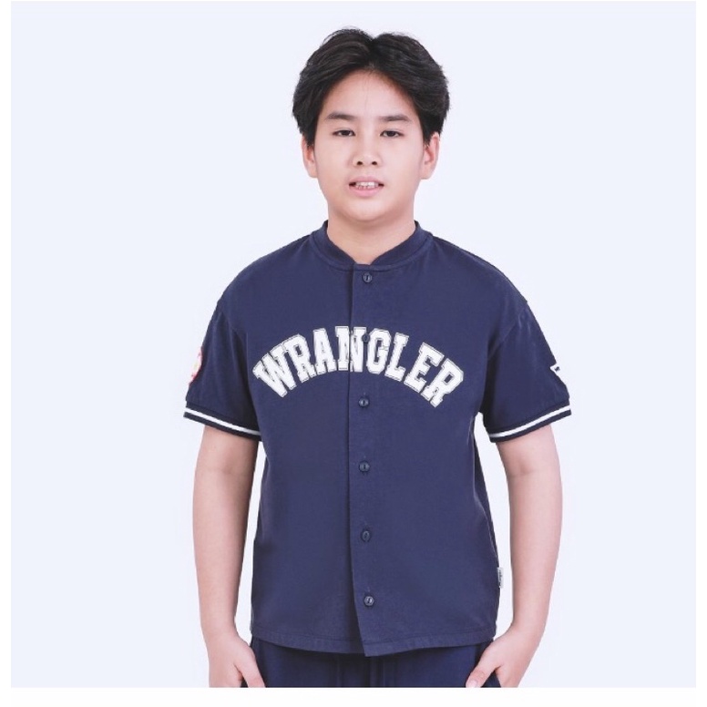 เสื้อยืดแขนสั้นเด็กผู้ชายwrangler kids