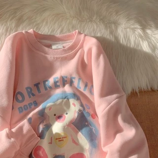 SHINee11 เสื้อกันหนาว ผ้าสำลีนิ่มค่ะ สีหวานสวย น่ารักดี ใส่แล้วลุคฟีลเกาหลีเว่อ สินค้าตรงปก สวยมากค่ะ ราคาถูก