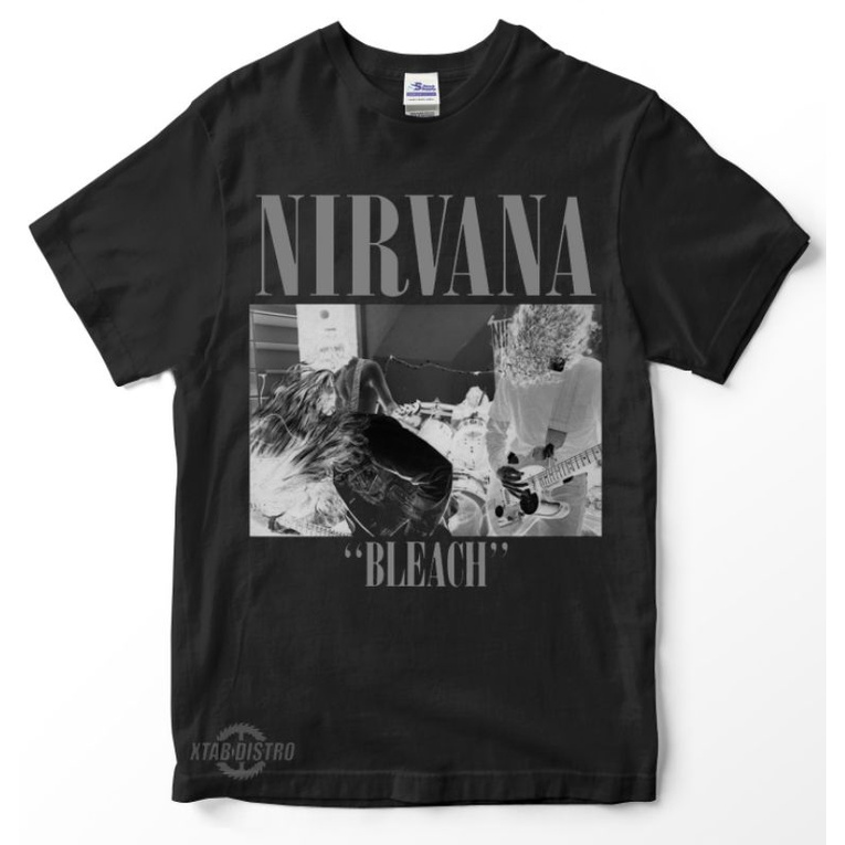เสื้อยืด NIRVANA 4 - BLEACH / Premium Tshirt NIRVANA / nevermind / กลิ่นเหมือนวัยรุ่น / เสื้อยืดวง