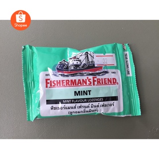 FISHERMANS FRIEND MINT เขียว ฟิชเชอร์แมน รสมิ้นต์ (303)