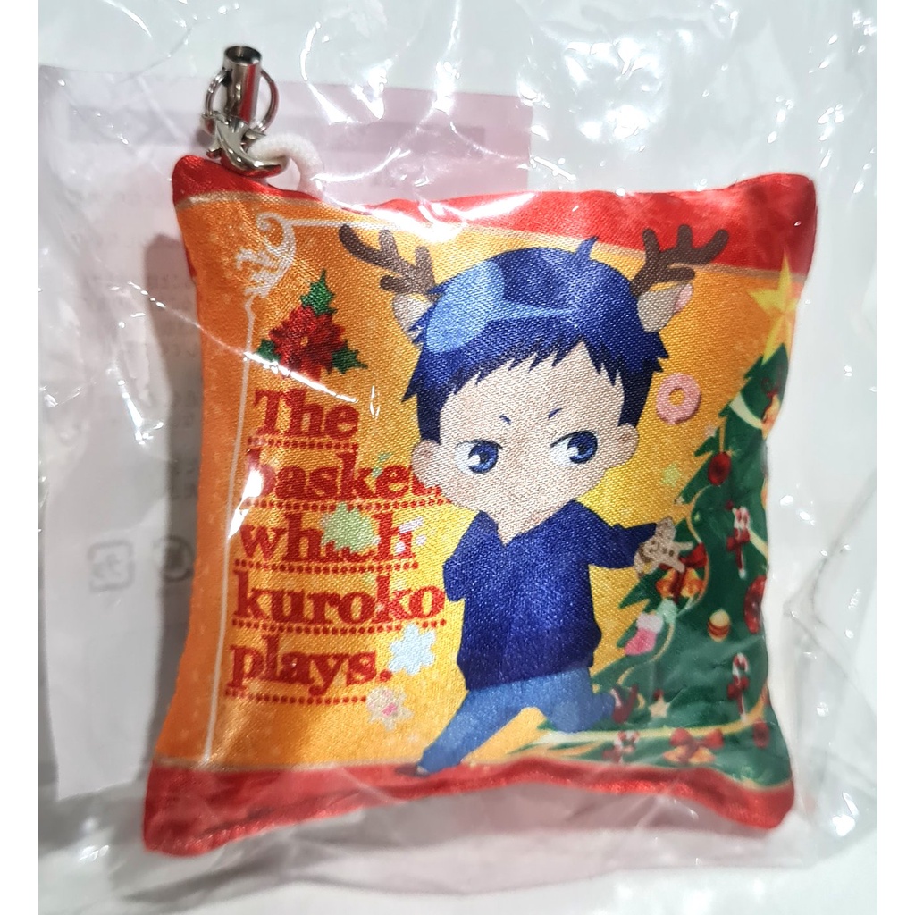 [ลิขสิทธิ์แท้]  พวงกุญแจหมอน Daiki Aomine จากเรื่อง Kuroko (คุโรโกะ)
