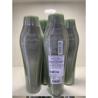 ของแท้!! Shiseido Sublimic Fuente Forte Shampoo Dry Scalp 250ml , 500ml , 1,000ml