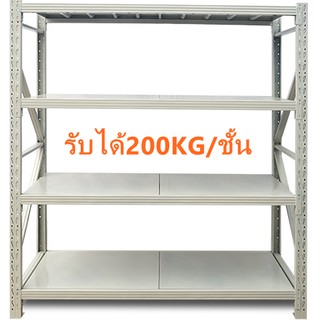 ชั้นวางสินค้า วัสดุดป็นเหล็ก ขนาด200*200*60cm ออกใบกำกับได้