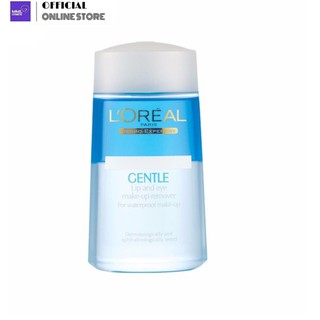 Loreal ลอรีอัล ปารีส เดอร์โม-เอ็กซ์เพอร์ทีส เจนเทิล ลิป แอนด์ อาย เมคอัพ รีมูฟเวอร์ 125มล.