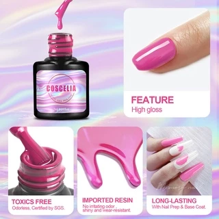 สีเจล COSCELIA สีเจลทาเล็บ สีสวยดีย์ สีทาเล็บเจล ติดทนนาน เม็ดสีแน่น พร้อมส่ง ขนาด 7ml. ราคาถูกมากมาย