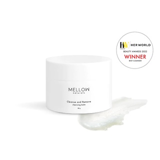 Mellow Naturals Cleanse and Remove Cleansing Balm บาล์มเนื้อนุ่มทำความสะอาดและดีทอกซ์ผิว (80g)