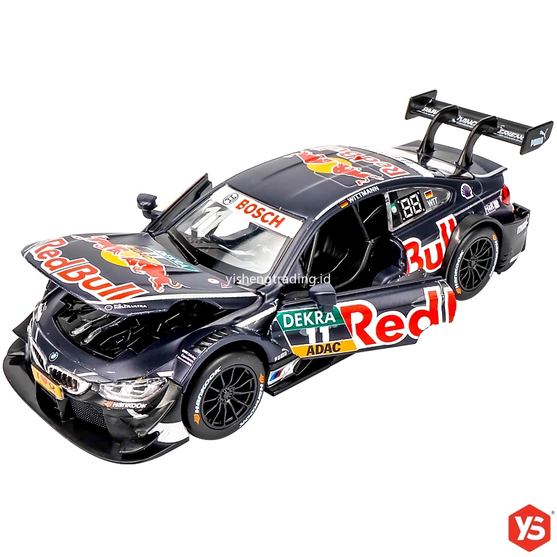 1:32 Scale รถโมเดลDiecast BMW M4 DTM Metal Alloy Collectible With Lights,Sounds,Racing