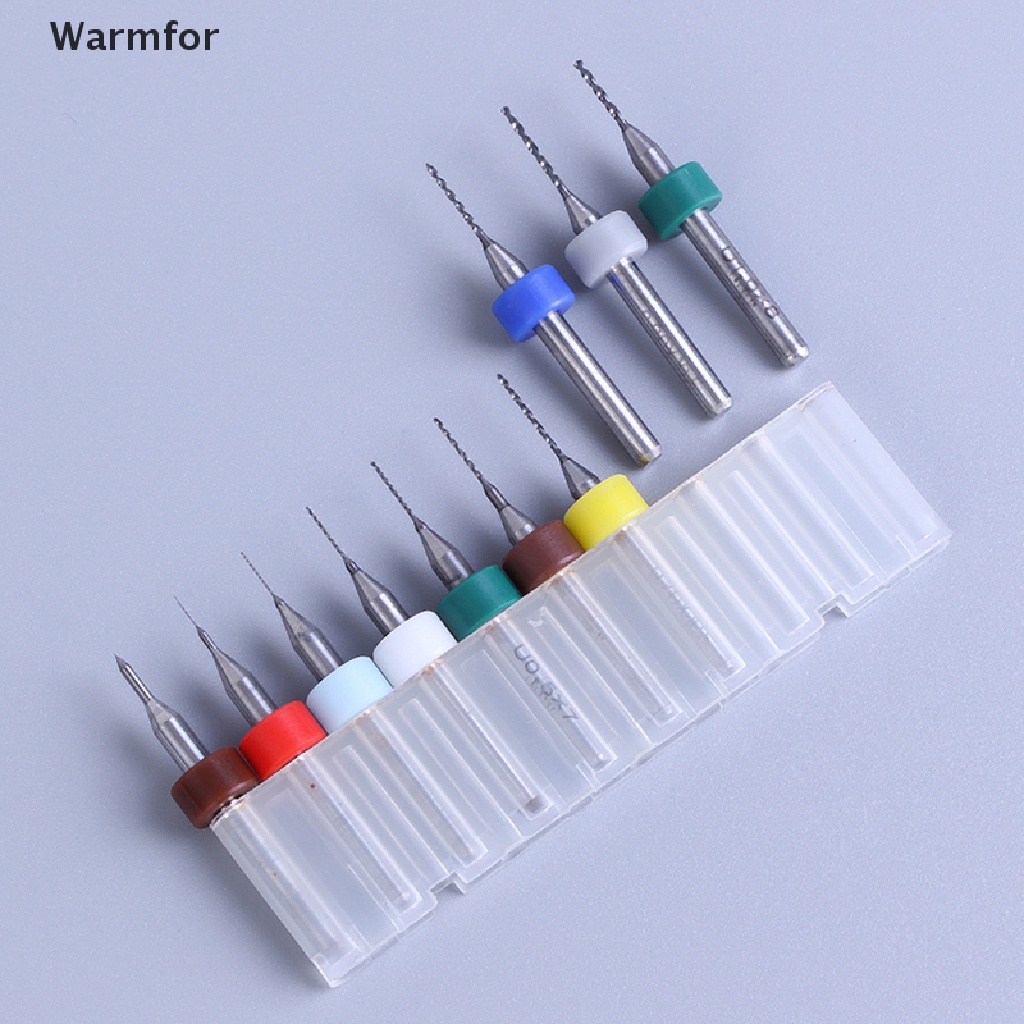 Warmfor ดอกสว่านคาร์ไบด์ทังสเตนเหล็ก Pcb ขนาดเล็ก 0.1 0.3 1.1 มม. สําหรับช้อปปิ้ง 10 ชิ้น