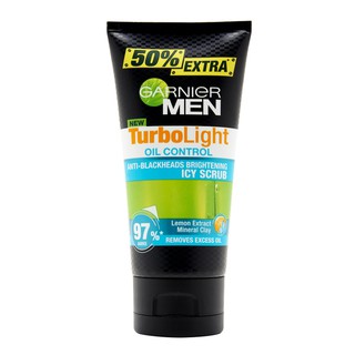 GARNIER MEN การ์นิเย่เมน เมนเทอร์โบไลท์ ออยไอซีสครับโฟม 150 มล.