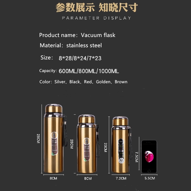 Please COD Vacuum Flask Thermos cup Coffee For Tea Stainless Steel Cup ...