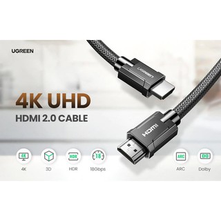 Ugreen 4K HDMI to HDMI 2.0 Cable Cord 4K x 2K @ 60Hz (70322,70324,70325)