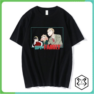 เสื้อยืด พิมพ์ลายอนิเมะ Spy X Family สไตล์ฮาราจูกุ สําหรับครอบครัว