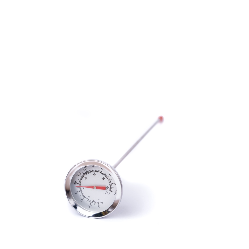 WAS Dial Thermometer 0-110c 30Cm วอส ที่วัดอุณหภูมิน้ำแบบใช้กับหม้อต้ม 0-110 องศาเซลเซียส