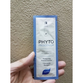 PHYTO Progenium Ultra-Gentle Shampoo 10ml.  ฟีโท  แชมพูสูตรอ่อนโยน