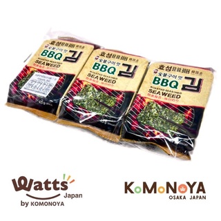 KOMONOYA ฮโยซุงสาหร่ายปรุงรสBBQ 4 กรัม **Promotion** 1 แถม 1