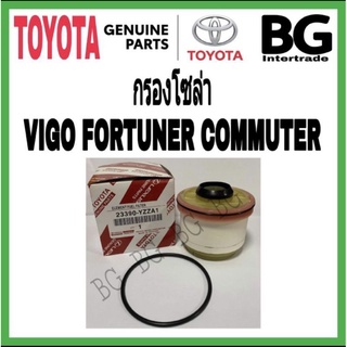 ❗️ถูกที่สุด❗️ส่งทันที ⚡️  ** แท้ศูนย์ ** กรองโซล่า กรองดีเซล VIGO , FORTUNER ,COMMUTER แท้ เบอร์ YZZA1 แท้.    1124