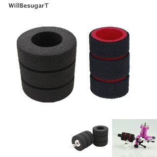 [WillBesugarT] แผ่นโฟมครอบปากกาสัก 35 45 มม. สีดํา 1 ชิ้น