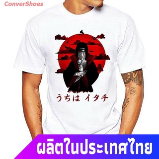 เสื้อยืดกีฬา เสื้อยืดแฟชั่นผู้ชายผ้าฝ้าย 100% คอกลมลายการ์ตูน Naruto Boruto T Uchiha Itachi Uzumaki Sasuke Kakashi Gaara