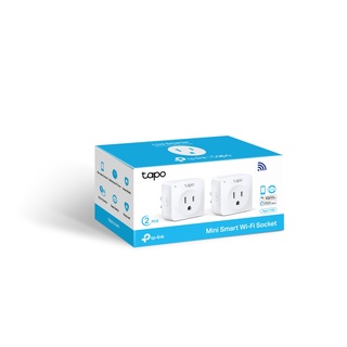 TP-LINK TAPO-P100 Pack2 Mini Smart Plug Wi-Fi Socket  อุปกรณ์เปิด-ปิดเครื่องใช้ไฟฟ้าผ่าน app  #สินค้าใหม่ประกันศุนย์100%