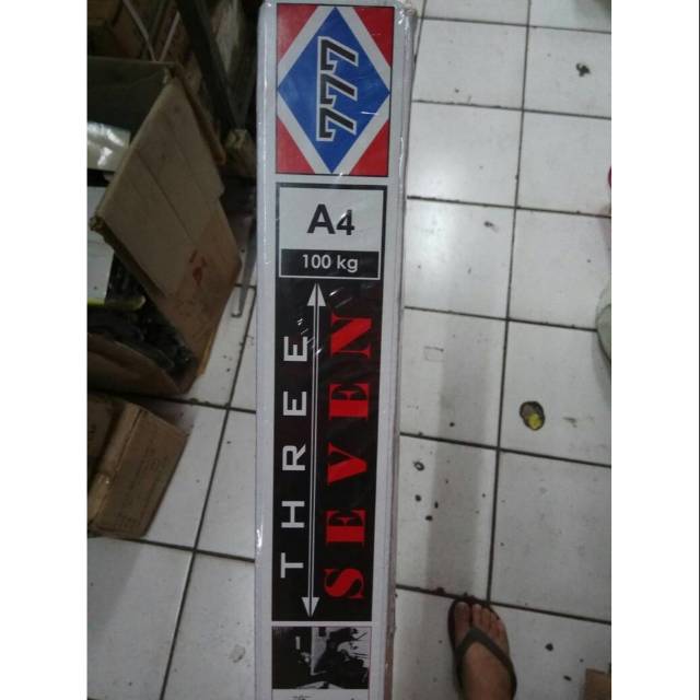 รางเลื่อนประตู n รางเลื่อนประตู A4 หรือ J4 210 ซม. ยี่ห้อ 777