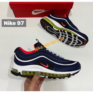 รองเท้าผ้าใบ Nike AIR MAX 97 ผู้ชาย สินค้า​พร้อมกล่อง รองเท้าผู้ชาย รองเท้าผ้าใบแอร์แมคเก้าเจ็ด 97