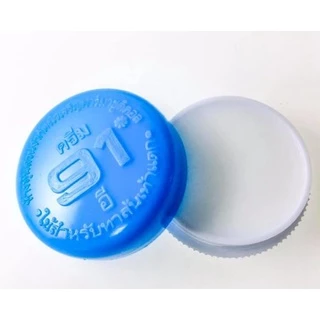 Cream 91E 8.3 g. ครีม วิตามินอี ทาส้นเท้าแตก เพิ่มความชุ่มชื้น บำรุงผิว ท้องลาย ผิวลาย