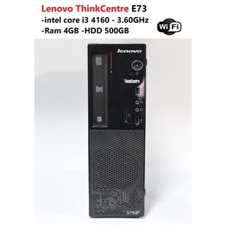 Lenovo ThinkCentre E73 -intel core i3 4160 - 3.60GHz -Ram 4GB -HDD 500GB Wi-Fi