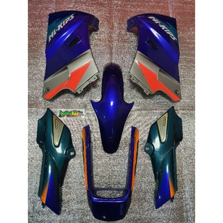 ชุดสีKR  พร้อมติดลายสติกเกอร์ จำนวนชิ้นได้ครบตามภาพ