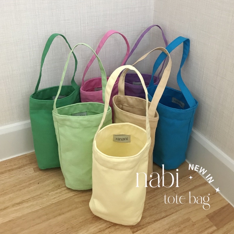 nabi tote bag กระเป๋าผ้า canvans