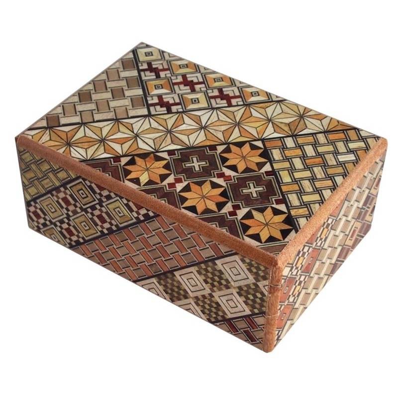 Hakone yosegi zaiku Japanese puzzle box กล่องลับไม้ จากช่างฝีมือญี่ปุ่น