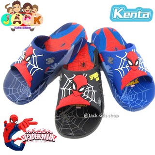 รองเท้าแตะสวม PVC ยี่ห้อ Kenta ลายSpiderman ขนาด27-32 รุ่น SD502