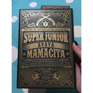 (แกะพาสติกแล้ว)อัลบั้มSuper Junior 7th MAMACITA Ver.A (มีการ์ดคังอินกับฮีชอล)