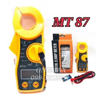 MT87 Digital Clamp Multimeter ดิจิตอลแคลมป์มิเตอร์ แคลมป์มิเตอร์ คีบแอมป์ คลิปแอมป์ วัดแอมป