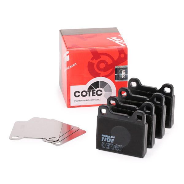 ผ้าเบรคหลัง TRW GDB1160 Volvo รุ่น volvo 850 850Van 855 S70 V70 ไม่เกินปี 2000